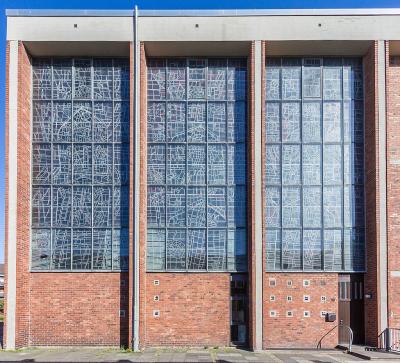 Ansicht Fensterfassade