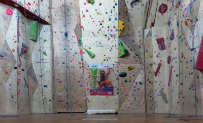 Ansicht Kletterwand