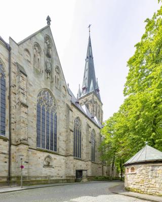 St. Nikomedes Borghorst, Seitenansicht