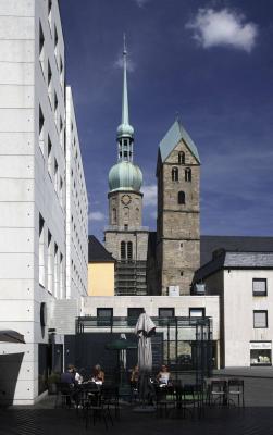 St. Marien von Westen und St. Reinoldi dahinter
