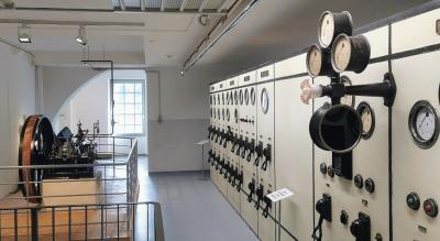 Eh. Schaltzentrale im Industriemuseum