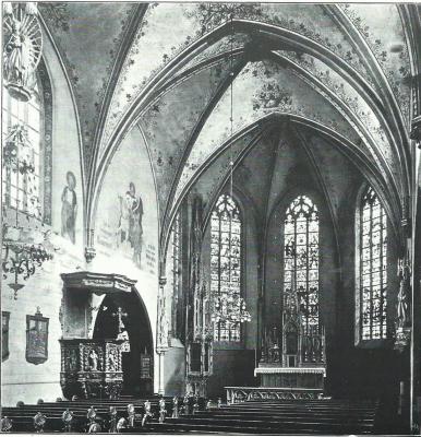 Innenraum St. Martin Benninghausen,1911