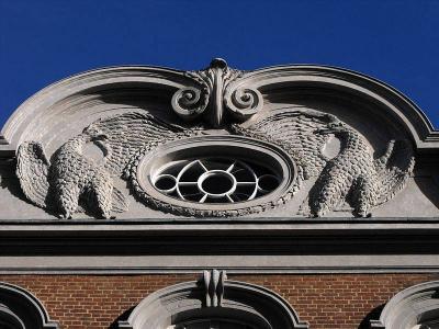 Giebeldetail Altes Kurhaus