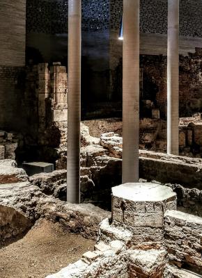 Ausgrabungen von St. Kolumba im Diözesanmuseum Kolumba