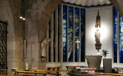 Kapelle Madonna in den Trümmern Innenansicht