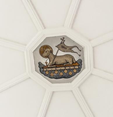 Wappen an der Decke der Marienkapelle Visbeck