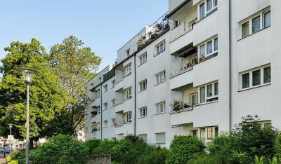 Siedlung Weiße in Stadt Köln-Buchforst
