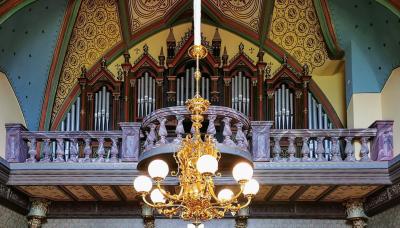 Orgelempore in Schloss Drachenburg