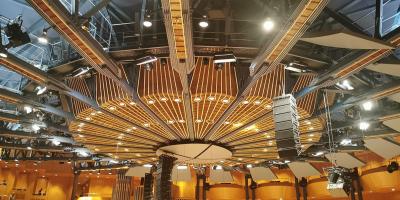 Deckenansicht Konzertsaal