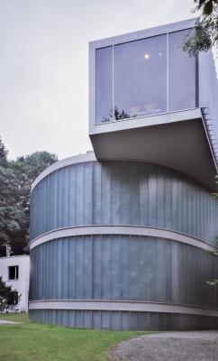 Fenster am ende der Rampe