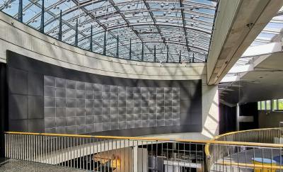 Haus der Geschichte in Bonn, Blick zum verglasten Tonnendach