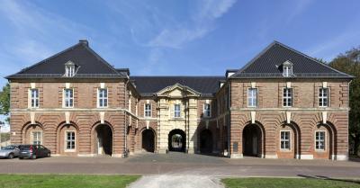 Gesamtansicht Hauptgebäude der Zitadelle Wesel