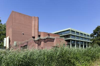 Blick von Osten auf das Neue Rathaus Bocholt