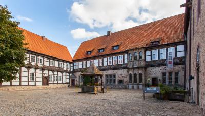 Innenhof der Burg Blomberg