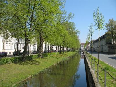 Friedrichstaler Kanal und Neustadt am Palaisgarten