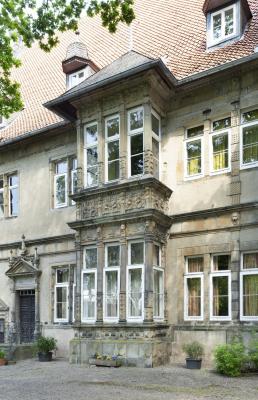 Ornamentierter Fassadenvorsprung