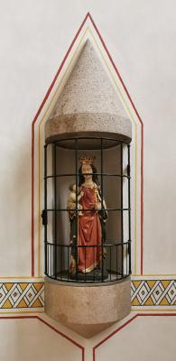 Madonnenfigur in St.-Georg