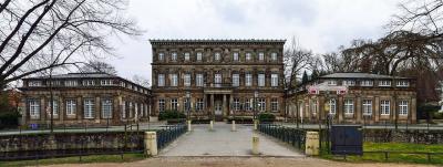 Ansicht des Neuen Palais von Westen