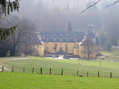 Blick auf Schloss Melschede