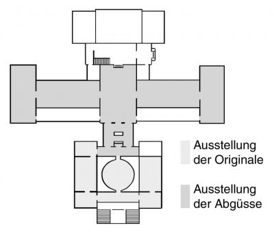 Grundriss des Akademischen Kunstmuseums