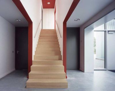 Treppe zum Obergeschoss