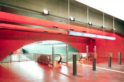 Eingang zur U-Bahn-Station