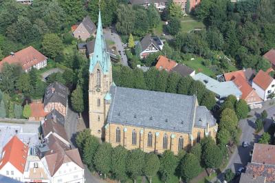 Luftbild von St. Lucia in Harsewinkel