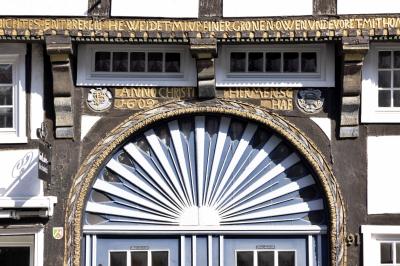 Wiedenbrück, Lange Straße 91, Detail