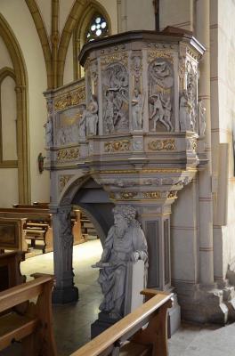 Kanzel der Kirche St. Ägidius Rheda-Wiedenbrück