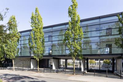 Westfassade Erweiterungsbau