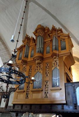 Orgel der Kirche Schwalenberg