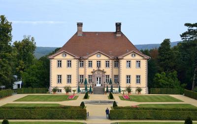 Südseite von Schloss Schieder in Schieder-Schwalenberg