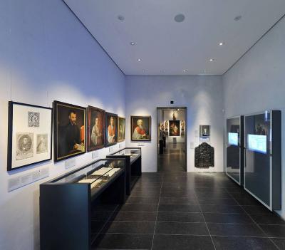 Stiftsmuseum Raum 4, „Geschichte des Stifts“