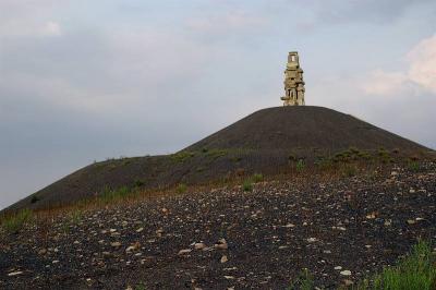 Himmelstreppe auf Spiralberg der Halde Rheinelbe