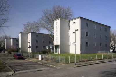 Ecke der Siedlung Spinnstuhl