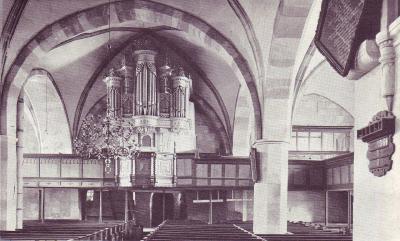 St. Peter und Paul, Innenraum um 1902