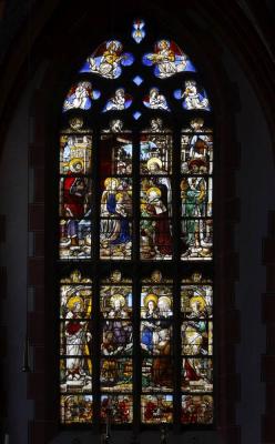 Renaissance-Fenster, Stirnwand des nördlichen Seitenschiffs