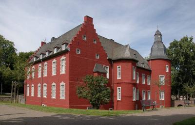 Burg Alsdorf, Süd-Ostansicht