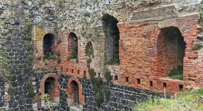 Kaiserpfalz, Ruine des Palas, Innenraum