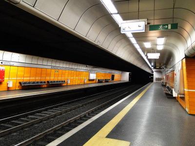 U-Bahn Station Bundesrechnungshof/Auswärtiges Amt, Bahnsteig