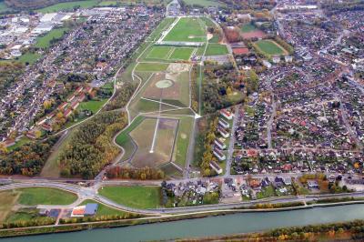 Luftbild Lippepark Hamm