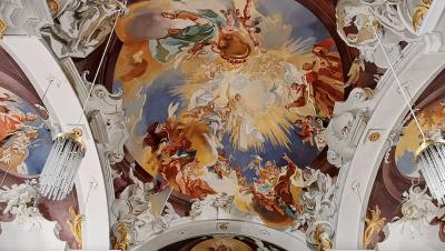 Josephkapelle, Deckengemälde