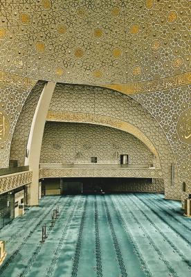 Innenraum Zentralmoschee 