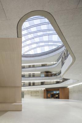 Blick in das Atrium