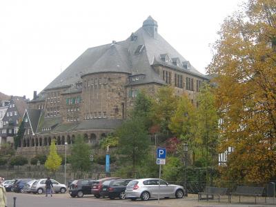 Außenansicht des Bürgerhauses Langenberg
