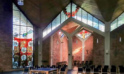 Innenansicht St. Franziskus in Bonn