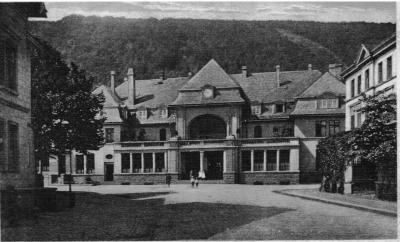Zustand des Bahnhofs im Jahr 1925
