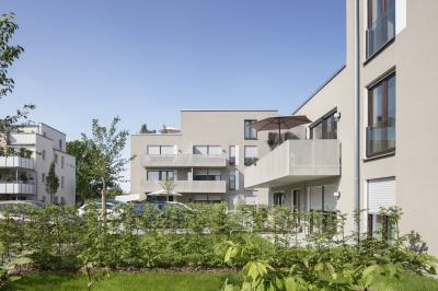 Gartenansicht frei finanzierte Wohneinheiten