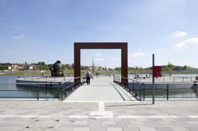 Kulturinsel mit Thomaskonverter 