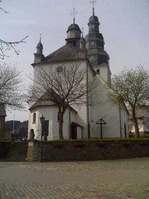 Ansicht der Kirche von Osten